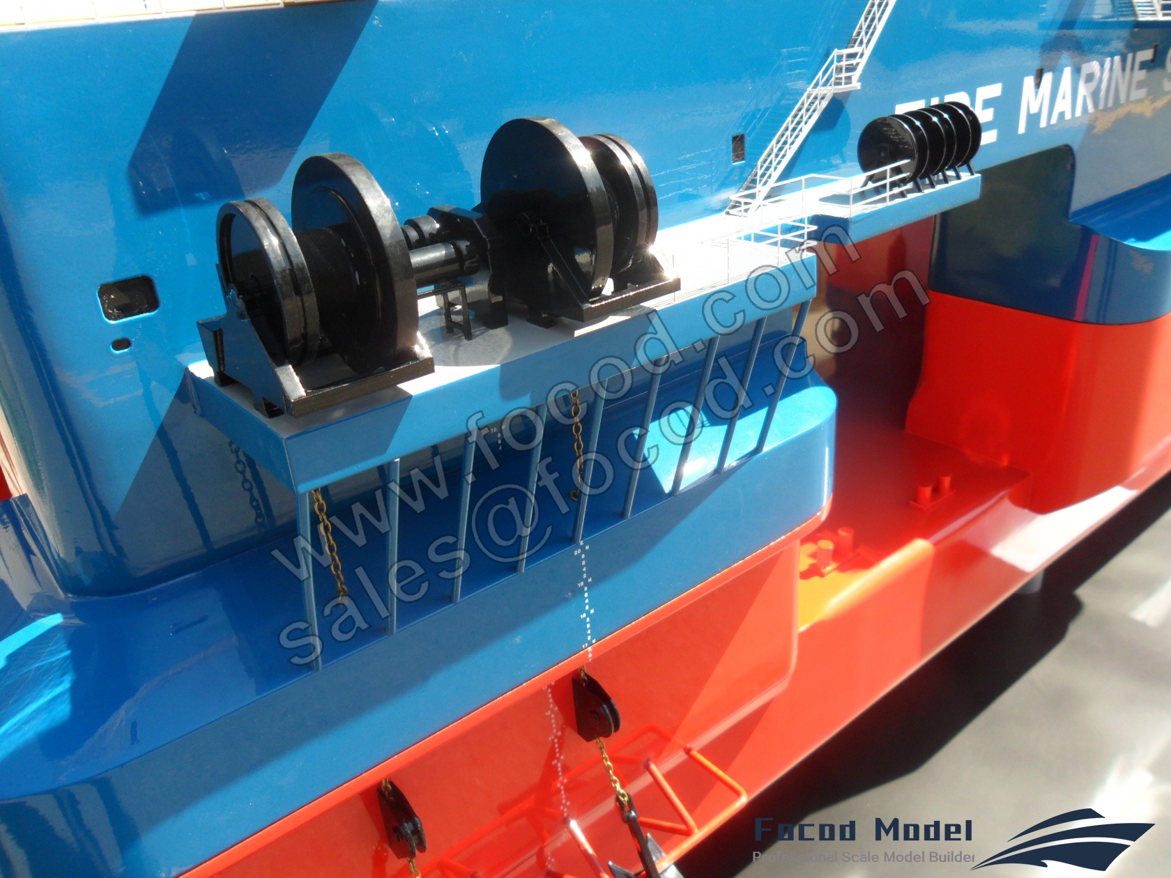 customized model of EIDE FLEX HEAVY LIFT VESSEL